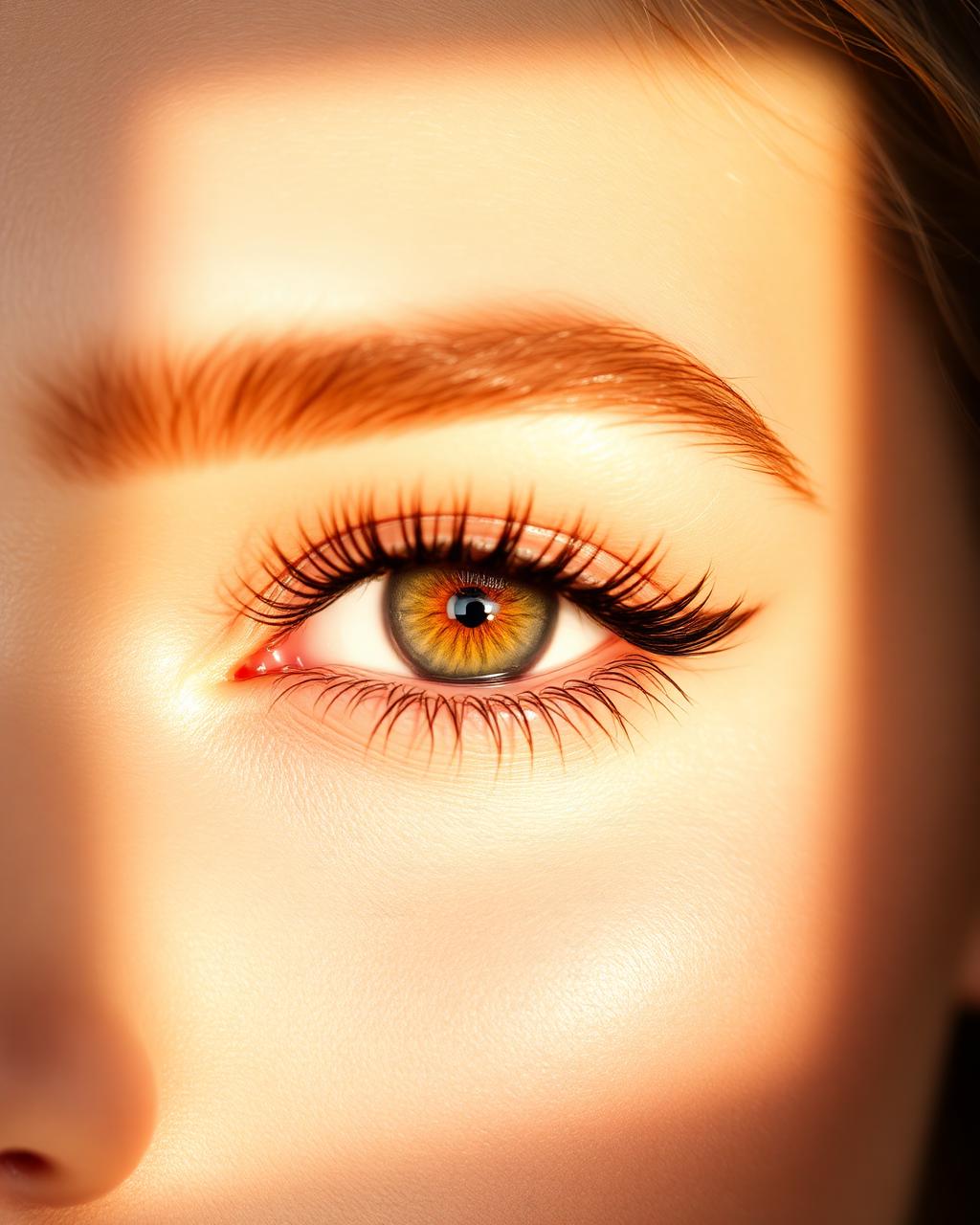 Subtle permanent eyeliner enhancement